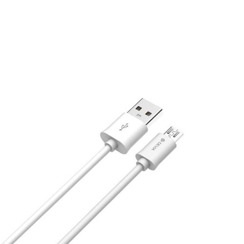Devia kabel Smart EC081 USB - MicroUSB 1,0 m 2,1A biały Devia kabel Smart EC081 USB - MicroUSB 1,0 m 2,1A biały