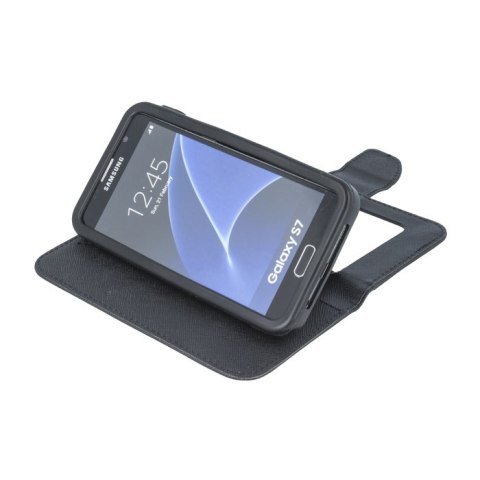 Etui Smart Universal Fancy 5,5-5,7" 80x160 czarno-złote Etui Smart Universal Fancy 5,5-5,7" 80x160 czarno-złote