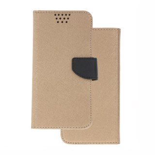 Etui Smart Universal Fancy 5,5-5,7" 80x160 złoto-czarne
