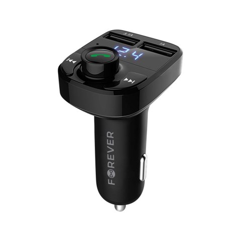 Forever transmiter FM Bluetooth TR-330 czarny Forever transmiter FM Bluetooth TR-330 czarny
