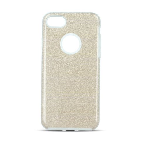 Nakładka Glitter 3w1 do iPhone 7 / 8 / SE 2020 / SE 2022 złota