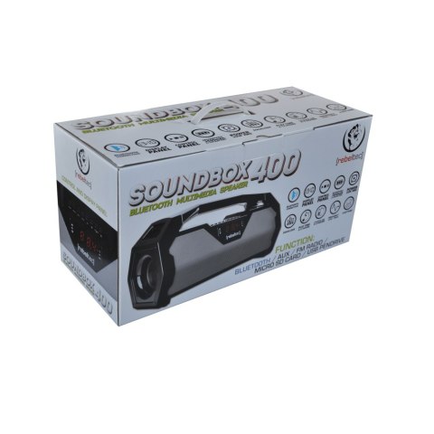 Rebeltec głośnik Bluetooth SoundBOX 400 szary Rebeltec głośnik Bluetooth SoundBOX 400 szary