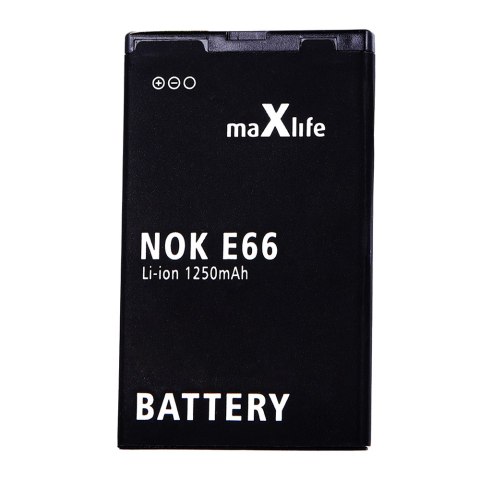 Bateria Maxlife do Nokia E66 / E75 / C5 / 3120 / BL-4U 1000mAh Bateria Maxlife do Nokia E66 / E75 / C5 / 3120 / BL-4U 1000mAh
