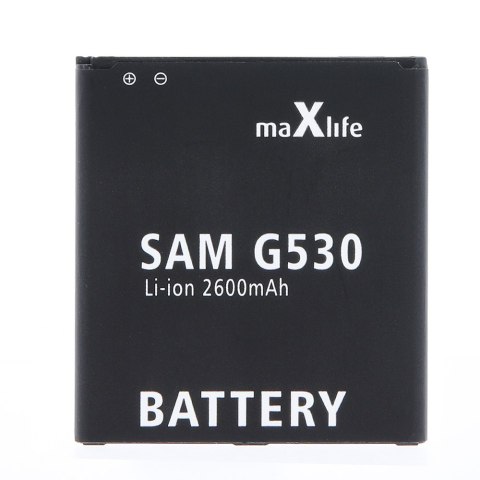 Bateria Maxlife do Samsung Galaxy Grand Prime G530 / J3 2016 / J5 J500 / EB-BG530BBE 2600mAh Bateria Maxlife do Samsung Galaxy Grand Prime G530 / J3 2016 / J5 J500 / EB-BG530BBE 2600mAh