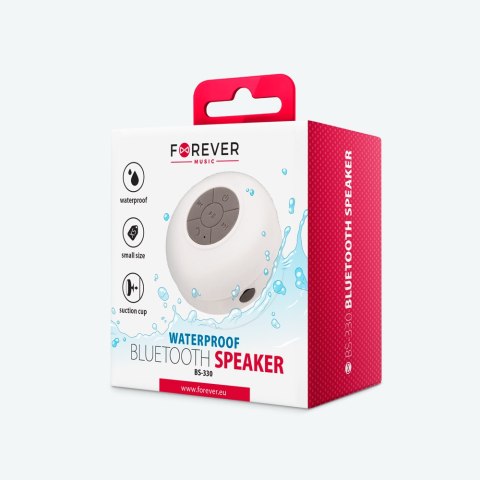 Forever głośnik Bluetooth BS-330 biały Forever głośnik Bluetooth BS-330 biały