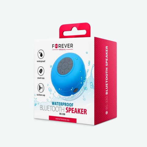 Forever głośnik Bluetooth BS-330 niebieski Forever głośnik Bluetooth BS-330 niebieski