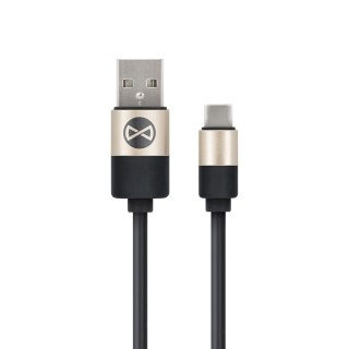Forever kabel Modern USB - USB-C 1,0 m 2A czarny