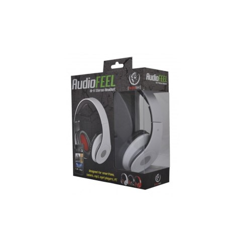 Rebeltec słuchawki przewodowe AUDIOFEEL2 nauszne czerwone Rebeltec słuchawki przewodowe AUDIOFEEL2 nauszne czerwone