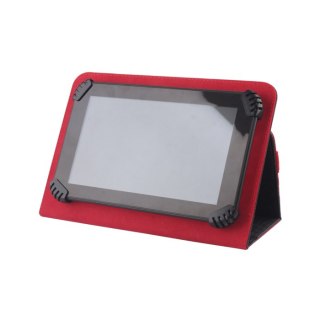 Uniwersalne etui ORBI do tabletów 9-10" czarno-czerwone