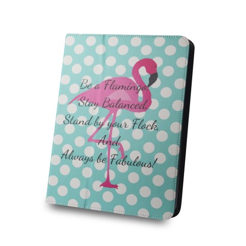 Uniwersalne etui do tabletów 9-10'' Flamingo and dots Uniwersalne etui do tabletów 9-10'' Flamingo and dots