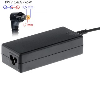 Zasilacz do laptopa Acer Akyga AK-ND-06 19V/3.42A 65W 5.5x1.7 mm
