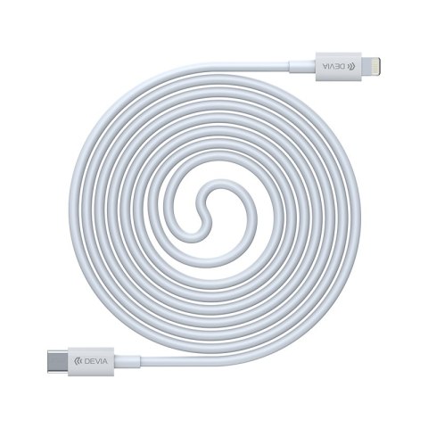 Devia kabel Smart EC146 PD USB-C - Lightning 1,0 m 20W 3A biały
