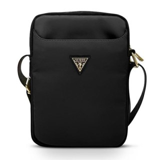 Guess Torba GUTB10NTMLBK 10" czarna Nylon Triangle Logo