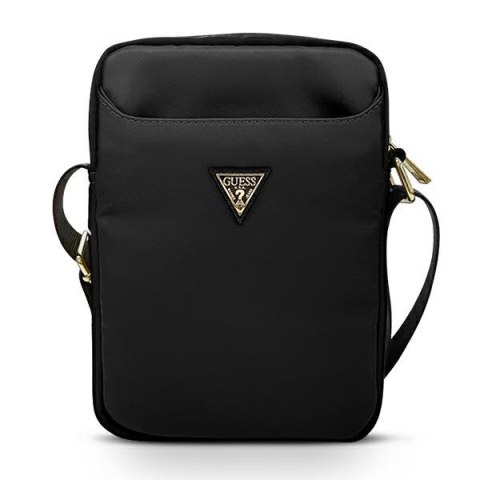 Guess Torba GUTB10NTMLBK 10" czarna Nylon Triangle Logo Guess Torba GUTB10NTMLBK 10" czarna Nylon Triangle Logo