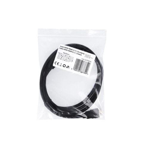 Kabel HDMI-HDMI V2.0 1.5m czarny Kabel HDMI-HDMI V2.0 1.5m czarny