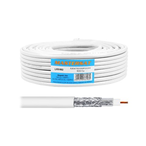 Kabel koncentryczny 1Cu 48x0,12AL 25m Kabel koncentryczny 1Cu 48x0,12AL 25m
