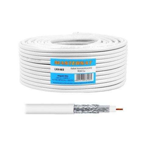Kabel koncentryczny 1Cu 48x0,12AL 50m Kabel koncentryczny 1Cu 48x0,12AL 50m