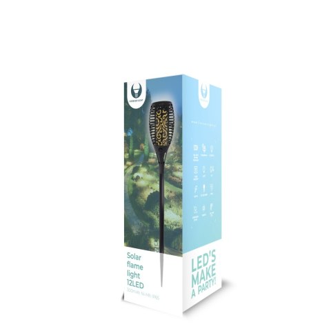 Lampa ogrodowa pochodnia 12LED 300mAh Ni-Mh solarna IP65 Lampa ogrodowa pochodnia 12LED 300mAh Ni-Mh solarna IP65