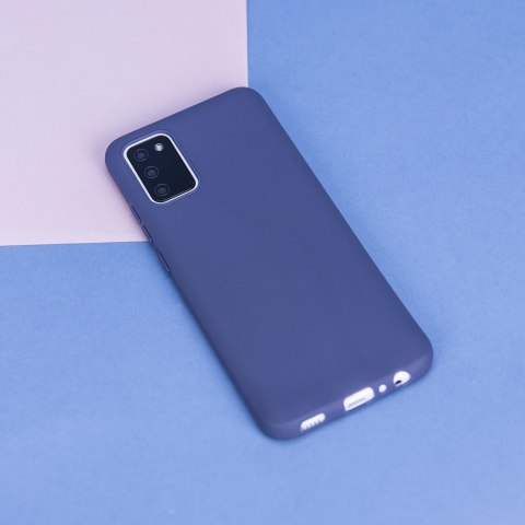 Nakładka Matt TPU do Samsung Galaxy A52 4G / A52 5G / A52S 5G ciemnoniebieska Nakładka Matt TPU do Samsung Galaxy A52 4G / A52 5G / A52S 5G ciemnoniebieska