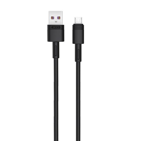 XO kabel NB-Q166 USB - microUSB 1,0 m 5A czarny XO kabel NB-Q166 USB - microUSB 1,0 m 5A czarny