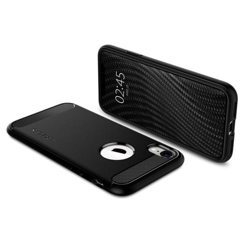 Spigen nakładka Rugged Armor do iPhone 12 / 12 Pro 6,1" matowa czarna Spigen nakładka Rugged Armor do iPhone 12 / 12 Pro 6,1" matowa czarna