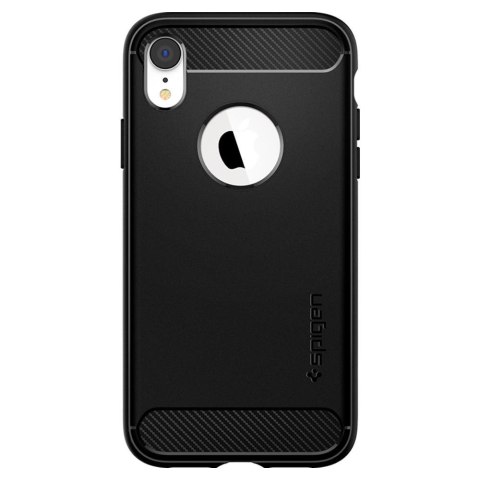 Spigen nakładka Rugged Armor do iPhone 12 / 12 Pro 6,1" matowa czarna Spigen nakładka Rugged Armor do iPhone 12 / 12 Pro 6,1" matowa czarna