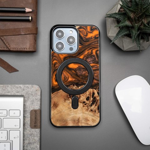 Bewood nakładka Unique do iPhone 15 Pro Max 6,7" Orange z MagSafe
