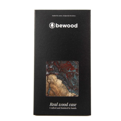 Bewood nakładka Unique do iPhone 15 Pro Max 6,7" Planets Pluton z MagSafe