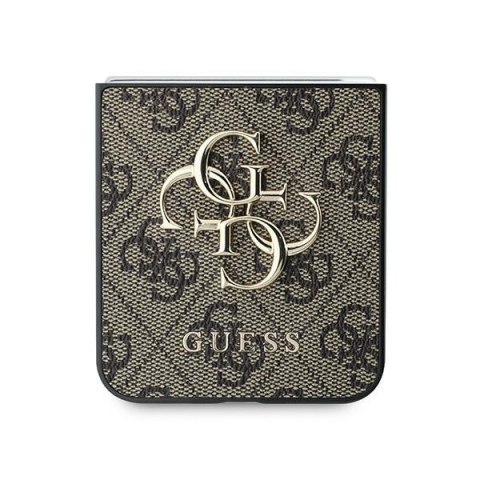 Guess nakładka do Samsung Galaxy Z Flip6 GUE003739 brązowa 4G Metal Logo Guess nakładka do Samsung Galaxy Z Flip6 GUE003739 brązowa 4G Metal Logo
