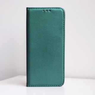 Etui Smart Magnetic do Samsung Galaxy A06 4G ciemnozielone