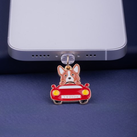 Zawieszka Charms USB-C dogs