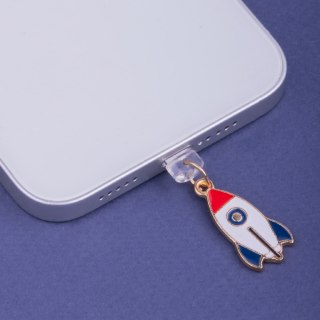 Zawieszka Charms USB-C space