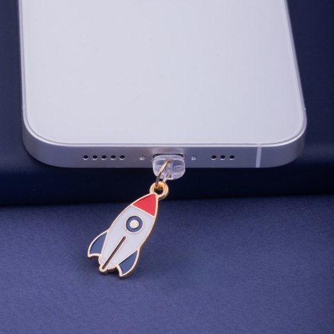 Zawieszka Charms USB-C space