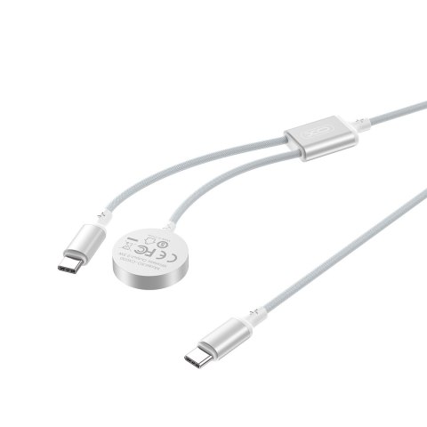 XO ładowarka bezprzewodowa indukcyjna CX030 biała do Apple Watch z kablem USB-C -USB-C XO ładowarka bezprzewodowa indukcyjna CX030 biała do Apple Watch z kablem USB-C -USB-C