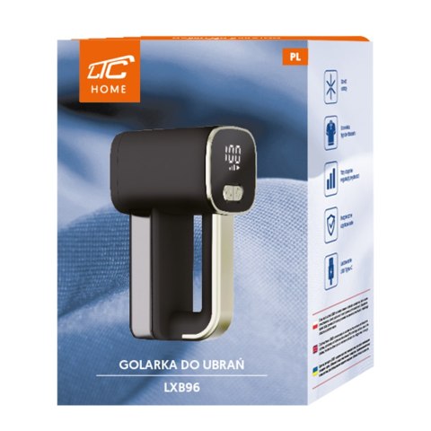 Golarka do ubrań z podświetleniem, 6 ostrzy, czarna, USB B96 LTC Golarka do ubrań z podświetleniem, 6 ostrzy, czarna, USB B96 LTC