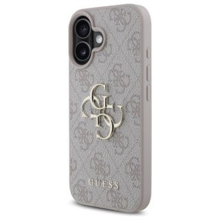 Guess nakładka 4G Big Logo do iPhone 16 6,1" GUHCP16S4GMGPI różowa