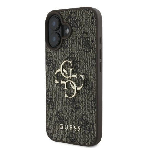 Guess nakładka 4G Big Logo do iPhone 16 Plus 6,7" GUHCP16M4GMGBR brązowa Guess nakładka 4G Big Logo do iPhone 16 Plus 6,7" GUHCP16M4GMGBR brązowa