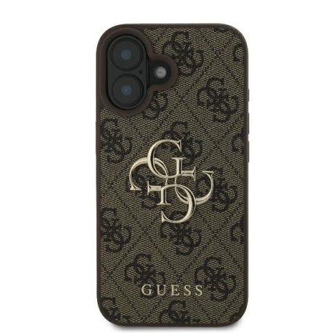 Guess nakładka 4G Big Logo do iPhone 16 Plus 6,7" GUHCP16M4GMGBR brązowa Guess nakładka 4G Big Logo do iPhone 16 Plus 6,7" GUHCP16M4GMGBR brązowa