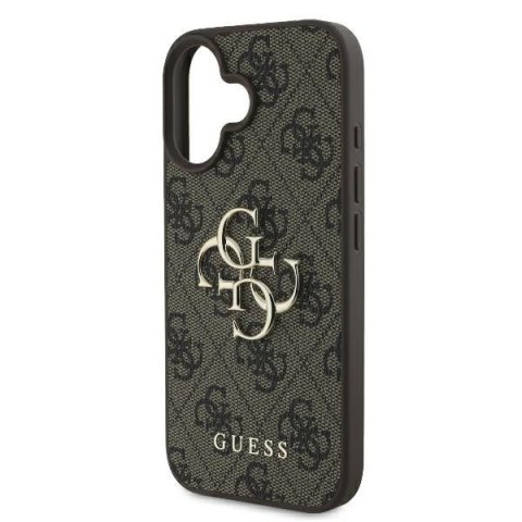 Guess nakładka 4G Big Logo do iPhone 16 Plus 6,7" GUHCP16M4GMGBR brązowa Guess nakładka 4G Big Logo do iPhone 16 Plus 6,7" GUHCP16M4GMGBR brązowa