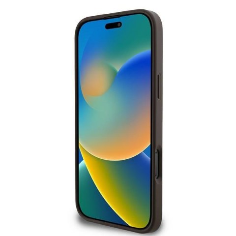 Guess nakładka 4G Big Logo do iPhone 16 Pro 6,3" GUHCP16L4GMGBR brązowa Guess nakładka 4G Big Logo do iPhone 16 Pro 6,3" GUHCP16L4GMGBR brązowa