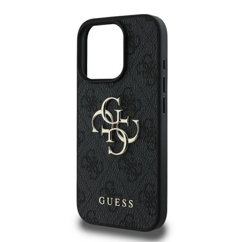 Guess nakładka 4G Big Logo do iPhone 16 Pro 6,3" GUHCP16L4GMGGR czarna Guess nakładka 4G Big Logo do iPhone 16 Pro 6,3" GUHCP16L4GMGGR czarna