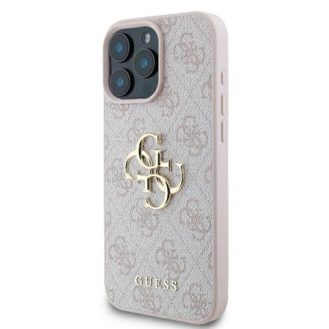 Guess nakładka 4G Big Logo do iPhone 16 Pro 6,3" GUHCP16L4GMGPI różowa Guess nakładka 4G Big Logo do iPhone 16 Pro 6,3" GUHCP16L4GMGPI różowa
