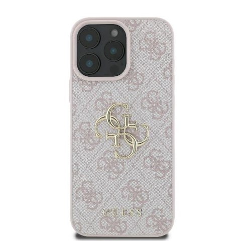 Guess nakładka 4G Big Logo do iPhone 16 Pro 6,3" GUHCP16L4GMGPI różowa Guess nakładka 4G Big Logo do iPhone 16 Pro 6,3" GUHCP16L4GMGPI różowa