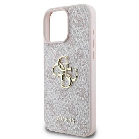 Guess nakładka 4G Big Logo do iPhone 16 Pro 6,3" GUHCP16L4GMGPI różowa Guess nakładka 4G Big Logo do iPhone 16 Pro 6,3" GUHCP16L4GMGPI różowa