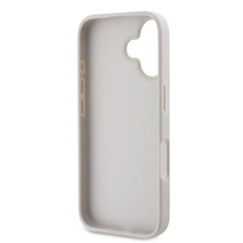 Guess nakładka Leather 4G Triangle Strass do iPhone 16 6,1" GUHCP16SP4TDPP różowa MagSafe Guess nakładka Leather 4G Triangle Strass do iPhone 16 6,1" GUHCP16SP4TDPP różowa MagSafe