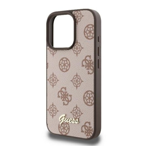 Guess nakładka Peony Script Logo do iPhone 16 Pro Max 6,9" GUHMP16XPGPYSW brązowa MagSafe Guess nakładka Peony Script Logo do iPhone 16 Pro Max 6,9" GUHMP16XPGPYSW brązowa MagSafe