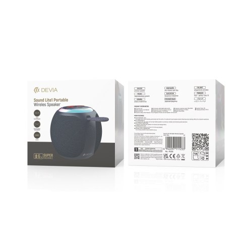 Devia głośnik Bluetooth Lite1 niebieski Devia głośnik Bluetooth Lite1 niebieski