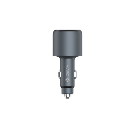 Devia ładowarka samochodowa Extreme Metal PD QC 116W 1x USB 2x USB-C czarna