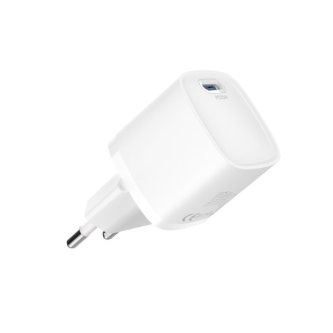Devia ładowarka sieciowa Extreme Mini GaN PD 20W 1x USB-C biała Devia ładowarka sieciowa Extreme Mini GaN PD 20W 1x USB-C biała
