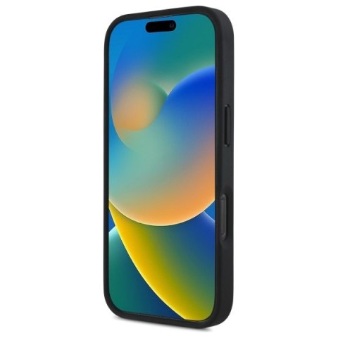 BMW nakładka do iPhone 16 Pro Max 6,9" BMHCP16XGSPCCK Hardcase M Grip Stand Smooth and Carbon czarna